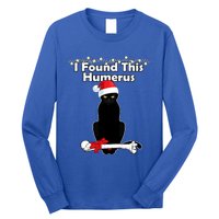 Black Cat Christmas Lights Xmas Funny Cats Gift Long Sleeve Shirt