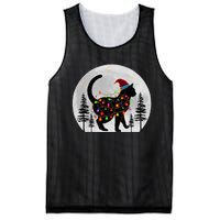 Black Cat Christmas Santa Hat Meowy Cats Mesh Reversible Basketball Jersey Tank