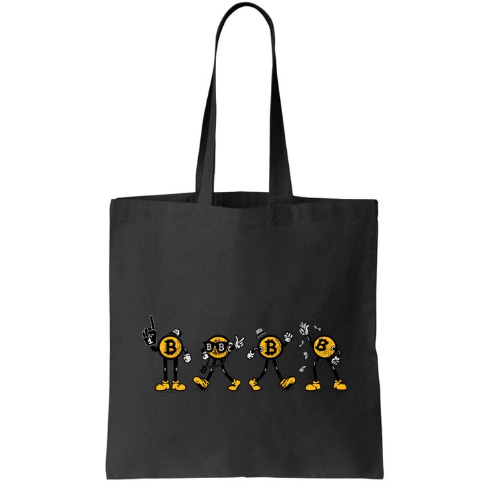 Bitcoin Cartoon Characters Bag