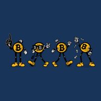 Bitcoin Cartoon Characters Infant Baby Jersey Bodysuit