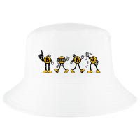 Bitcoin Cartoon Characters Cool Comfort Performance Bucket Hat