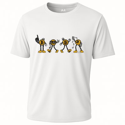 Bitcoin Cartoon Characters Performance Shirt