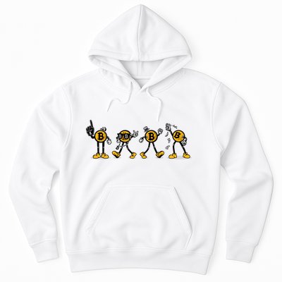 Bitcoin Cartoon Characters Hoodie