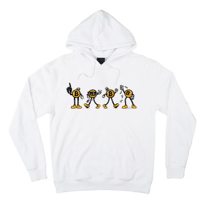 Bitcoin Cartoon Characters Hoodie