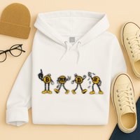 Bitcoin Cartoon Characters Hoodie
