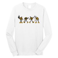 Bitcoin Cartoon Characters Long Sleeve Shirt