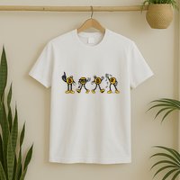 Bitcoin Cartoon Characters T-Shirt