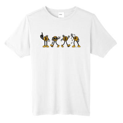 Bitcoin Cartoon Characters Tall Fusion ChromaSoft Performance T-Shirt