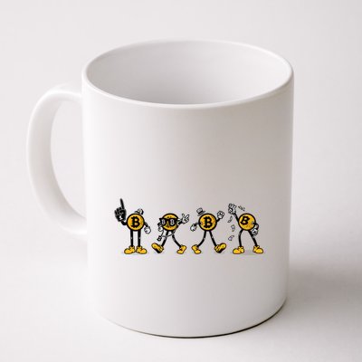 Bitcoin Cartoon Characters Mug