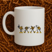 Bitcoin Cartoon Characters Mug