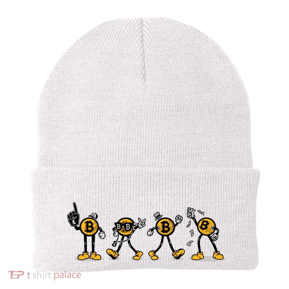Bitcoin Cartoon Characters Beanie