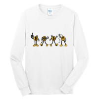 Bitcoin Cartoon Characters Tall Long Sleeve T-Shirt