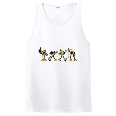 Bitcoin Cartoon Characters PosiCharge Competitor Tank