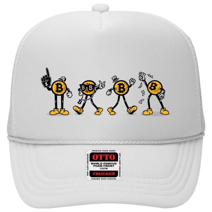 Bitcoin Cartoon Characters Hat