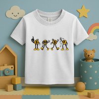 Bitcoin Cartoon Characters Toddler T-Shirt