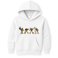 Bitcoin Cartoon Characters Kids Hoodie
