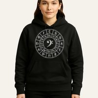 Bass Clef Circle Of Fifths Musician Composer Hoodie