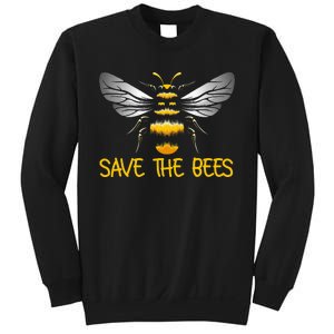 Bumblebee Climate Change Plant These Save the Bees Sweatshirt