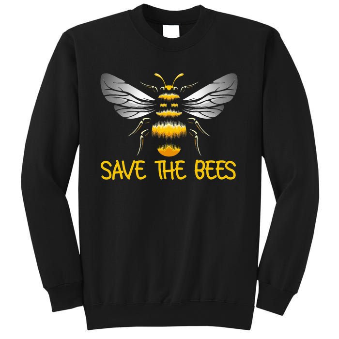 Bumblebee Climate Change Plant These Save the Bees Sweatshirt