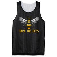 Bumblebee Climate Change Plant These Save the Bees Mesh Reversible Basketball Jersey Tank