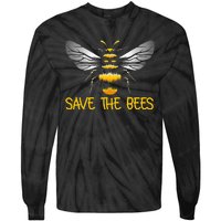 Bumblebee Climate Change Plant These Save the Bees Tie-Dye Long Sleeve Shirt