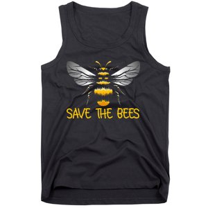 Bumblebee Climate Change Plant These Save the Bees Tank Top