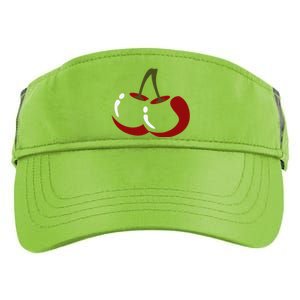 Big Cherry Costume Cute Easy Vegetable Halloween Gift Adult Drive Performance Visor