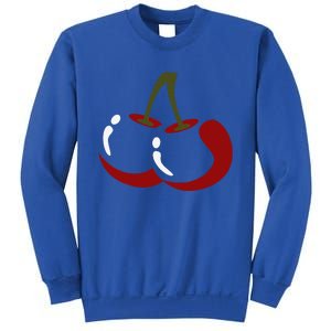 Big Cherry Costume Cute Easy Vegetable Halloween Gift Sweatshirt