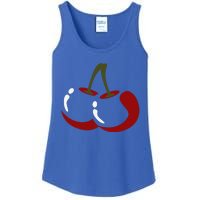 Big Cherry Costume Cute Easy Vegetable Halloween Gift Ladies Essential Tank