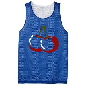 Big Cherry Costume Cute Easy Vegetable Halloween Gift Mesh Reversible Basketball Jersey Tank