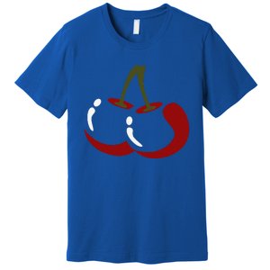 Big Cherry Costume Cute Easy Vegetable Halloween Gift Premium T-Shirt