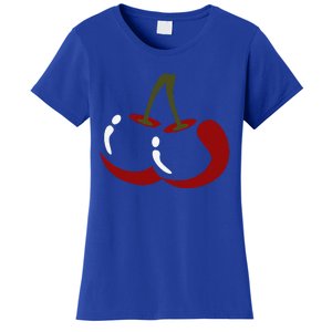 Big Cherry Costume Cute Easy Vegetable Halloween Gift Women's T-Shirt