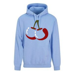 Big Cherry Costume Cute Easy Vegetable Halloween Gift Unisex Surf Hoodie