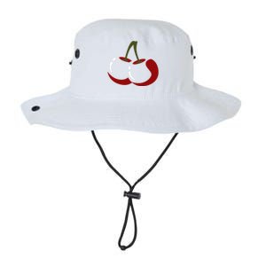 Big Cherry Costume Cute Easy Vegetable Halloween Gift Legacy Cool Fit Booney Bucket Hat