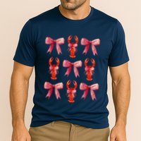 Bow Cute Coquette Crawfish Cooling Performance Crew T-Shirt