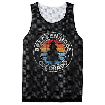Breckenridge Colorado Co Vintage Mesh Reversible Basketball Jersey Tank