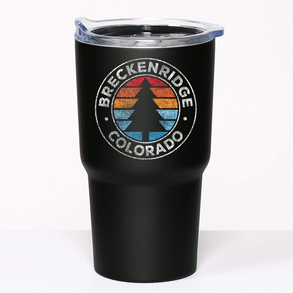 Breckenridge Colorado Co Vintage Tumbler