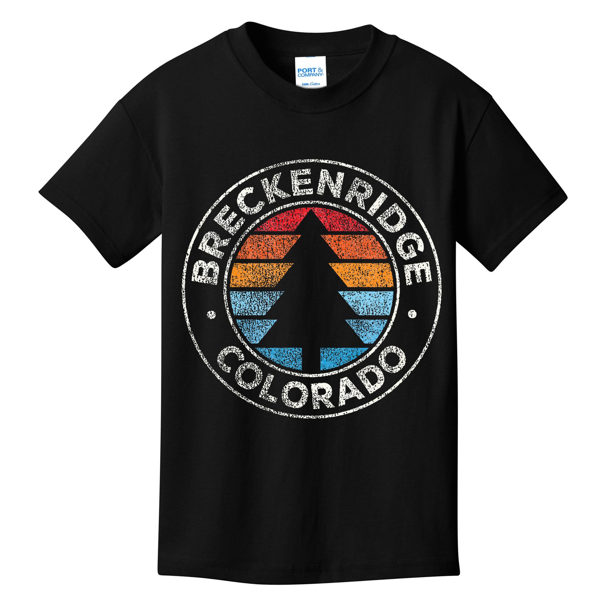 Breckenridge Colorado Co Vintage Kids T-Shirt