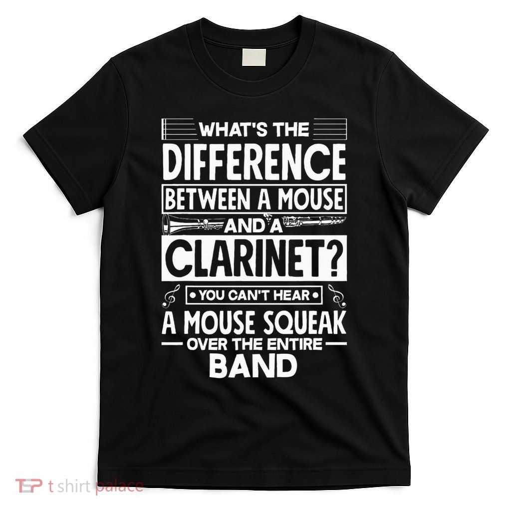 Bass Clarinet Clarinetist Clarinet Player Marching Band Pun T-Shirt