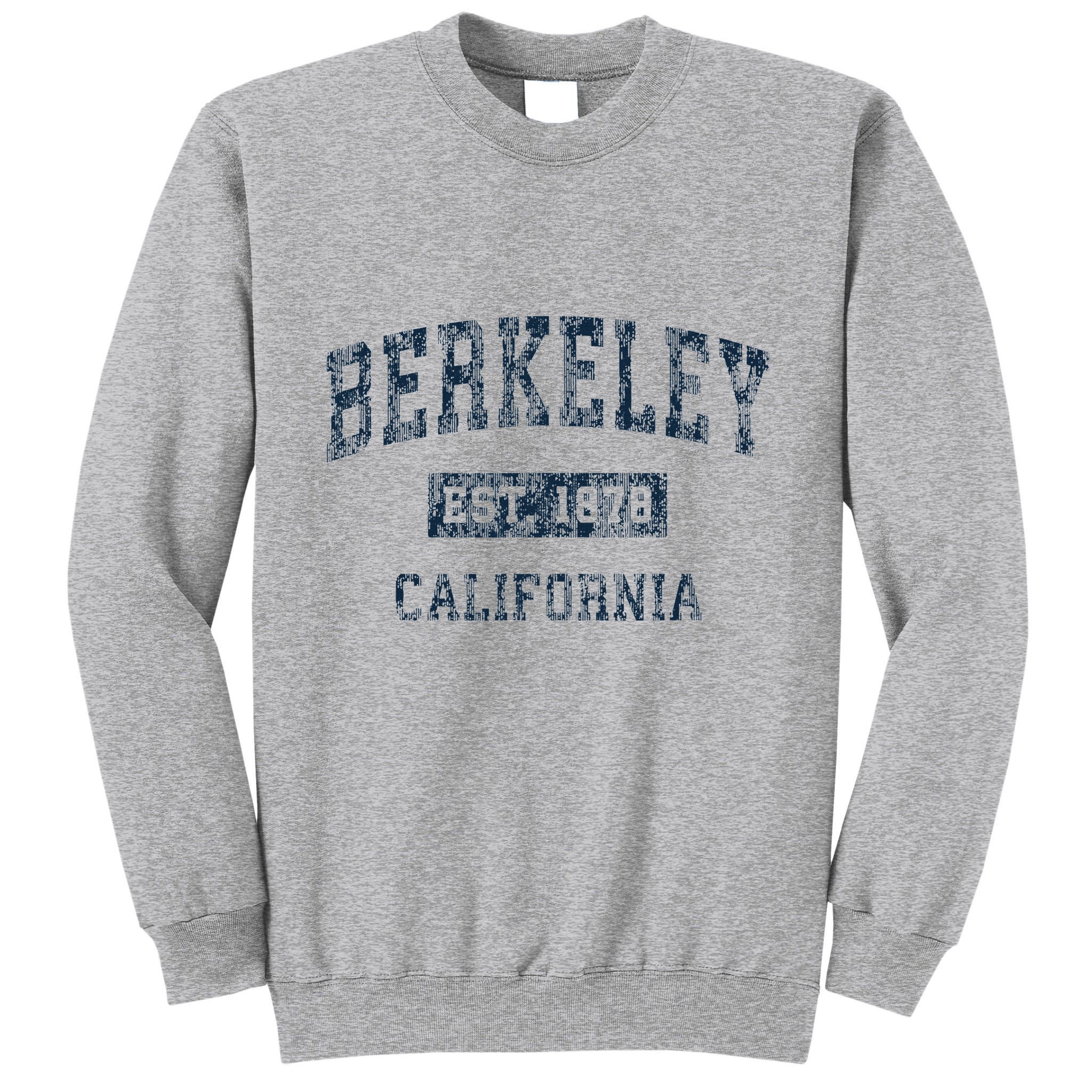 Berkeley California Ca Vintage Sports Design Print Tall Sweatshirt