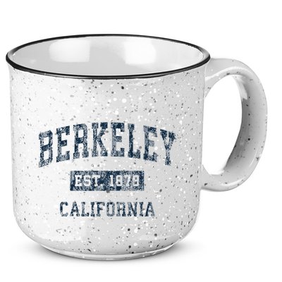 Berkeley California Ca Vintage Sports Design Print 15oz Campfire Ceramic Mug