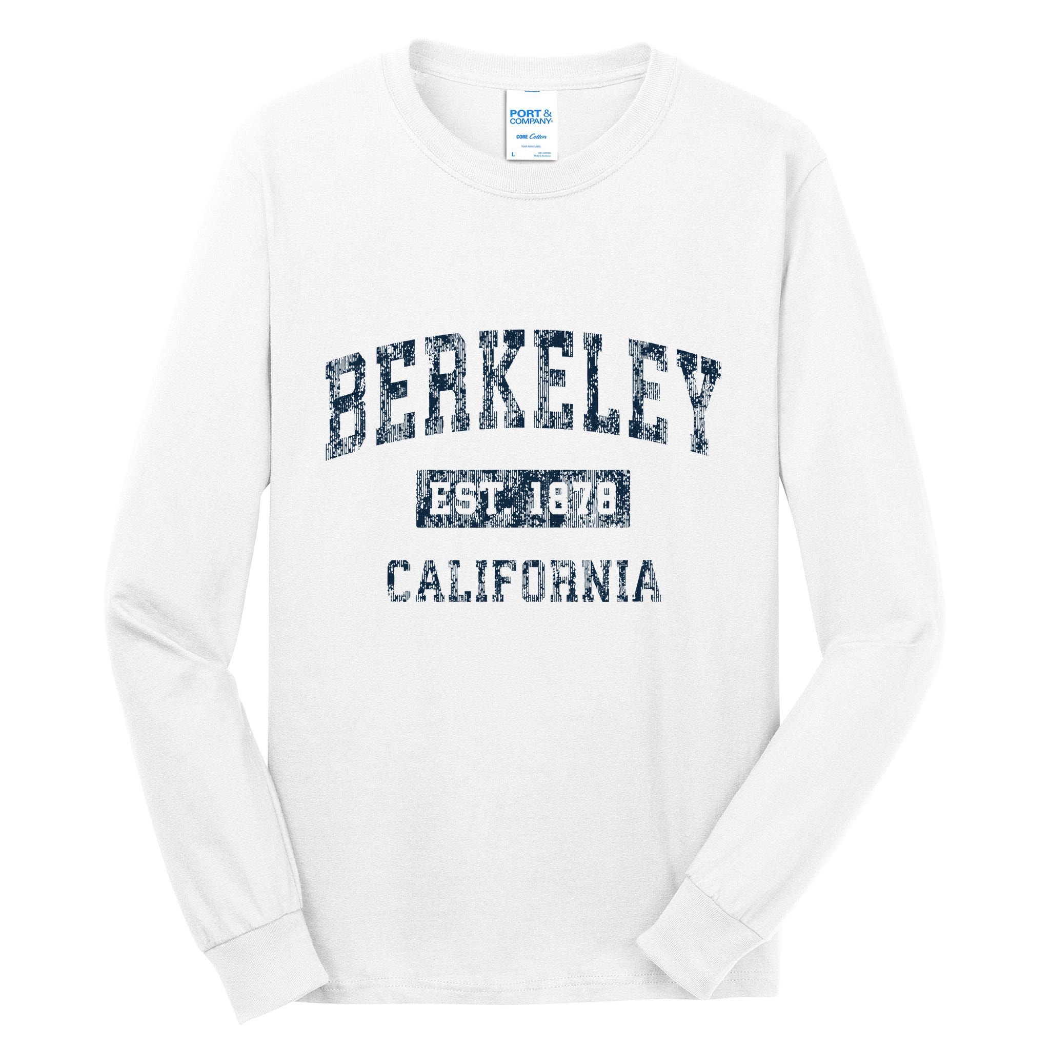 Berkeley California Ca Vintage Sports Design Print Tall Long Sleeve T-Shirt