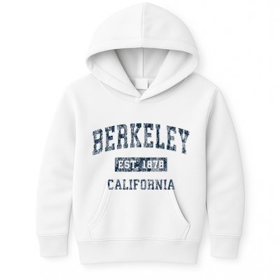 Berkeley California Ca Vintage Sports Design Print Kids Hoodie