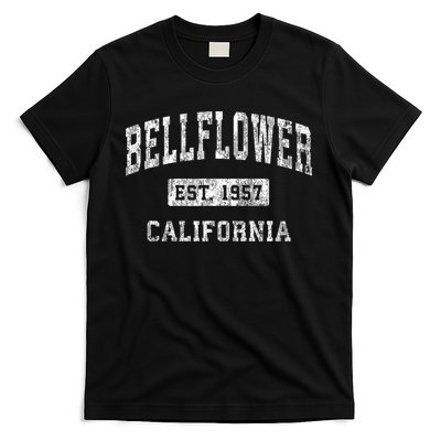 Bellflower California Ca Vintage Established Sports T-Shirt