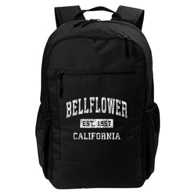 Bellflower California Ca Vintage Established Sports Backpack