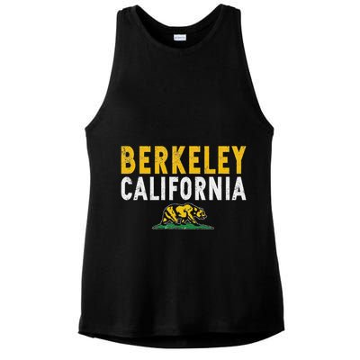 Berkeley California Ca Ladies PosiCharge Tri-Blend Wicking Tank