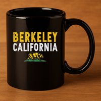 Berkeley California Ca 11oz C Handle Ceramic Mug