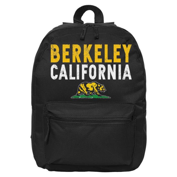 Berkeley California Ca 16 in Basic Backpack