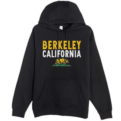 Berkeley California Ca Premium Pullover Hoodie