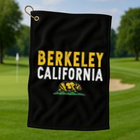 Berkeley California Ca Golf Towel